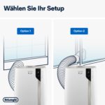De'Longhi Mobile Klimaanlage Abluftschlauch leise Kühlen Entfeuchten Timer Fernbedienung – Bild 4