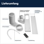 De'Longhi Mobile Klimaanlage Kühlen Entfeuchten Timer Fernbedienung – Bild 6