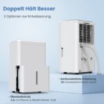 Newentor Luftentfeuchter 30L Elektrisch Raumentfeuchter Automatik Leise Timer – Bild 6