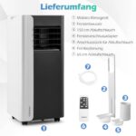 COSTWAY Luftentfeuchter 30L Elektrisch Raumentfeuchter Automatik Leise Timer – Bild 8