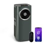 Klarstein Mobile Klimaanlage 12000 BTU WiFi Kühlen Entfeuchten Timer Fernbedienung
