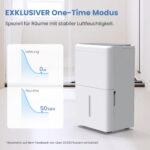 Newentor Luftentfeuchter 30L Elektrisch Raumentfeuchter Automatik Leise Timer – Bild 5