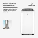 Klarstein Luftentfeuchter 30L Elektrisch Raumentfeuchter Automatik Leise Timer – Bild 5