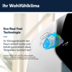 De'Longhi Mobile Klimaanlage Kühlen Entfeuchten Timer Fernbedienung – Bild 4