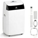 Premium Mobile Klimaanlage 12000 BTU Abluftschlauch leise Kühlen Entfeuchten Timer Fernbedienung