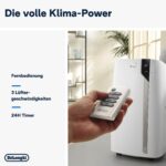 De'Longhi Mobile Klimaanlage Abluftschlauch leise Kühlen Entfeuchten Timer Fernbedienung – Bild 3