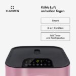 Klarstein Mobile Klimaanlage 12000 BTU WiFi Kühlen Entfeuchten Timer Fernbedienung – Bild 2