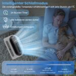COSTWAY Mobile Klimaanlage 16000 BTU Abluftschlauch WiFi Kühlen Entfeuchten Timer Fernbedienung – Bild 6