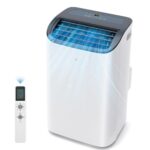 EUHOMY Mobile Klimaanlage 12000 BTU Abluftschlauch Kühlen Entfeuchten Timer Fernbedienung