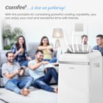Comfee Mobile Klimaanlage 10000 BTU Abluftschlauch Kühlen Entfeuchten Timer Fernbedienung – Bild 3