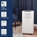 SUNTEC Mobile Klimaanlage Abluftschlauch leise Kühlen Entfeuchten Timer Fernbedienung – Bild 3