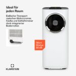 Klarstein Mobile Klimaanlage 12000 BTU WiFi leise Kühlen Entfeuchten Timer Fernbedienung – Bild 4