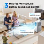 Premium Luftentfeuchter 30L Elektrisch Raumentfeuchter Automatik Leise Timer – Bild 3