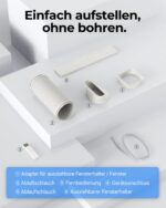 Premium Mobile Klimaanlage 12000 BTU Abluftschlauch leise Kühlen Entfeuchten Timer Fernbedienung – Bild 8