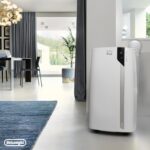 De'Longhi Mobile Klimaanlage Abluftschlauch leise Kühlen Entfeuchten Timer Fernbedienung – Bild 2