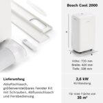 Bosch Luftentfeuchter 30L Elektrisch Raumentfeuchter Automatik Leise Timer – Bild 7
