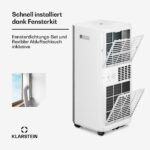 Klarstein Mobile Klimaanlage Abluftschlauch WiFi Kühlen Entfeuchten Timer Fernbedienung – Bild 6