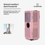 Klarstein Mobile Klimaanlage 12000 BTU WiFi Kühlen Entfeuchten Timer Fernbedienung – Bild 5