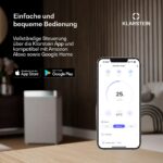 Klarstein Mobile Klimaanlage Abluftschlauch WiFi Kühlen Entfeuchten Timer Fernbedienung – Bild 4