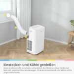 Comfee Mobile Klimaanlage 10000 BTU Kühlen Entfeuchten Timer Fernbedienung – Bild 6