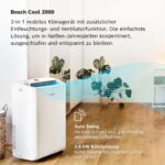 Bosch Luftentfeuchter 30L Elektrisch Raumentfeuchter Automatik Leise Timer – Bild 2