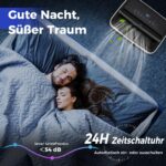 COSTWAY Mobile Klimaanlage 14000 BTU Abluftschlauch 4-in-1 Kühlen Entfeuchten Timer Fernbedienung – Bild 8