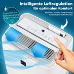 Premium Luftentfeuchter 30L Elektrisch Raumentfeuchter Automatik Leise Timer – Bild 3