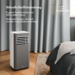 Klarstein Mobile Klimaanlage Abluftschlauch WiFi Kühlen Entfeuchten Timer Fernbedienung – Bild 2