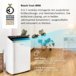 Bosch Luftentfeuchter 30L Elektrisch Raumentfeuchter Automatik Leise Timer – Bild 2