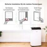 Bosch Luftentfeuchter 30L Elektrisch Raumentfeuchter Automatik Leise Timer – Bild 6