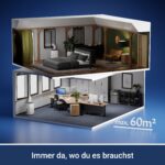 SUNTEC Mobile Klimaanlage 12000 BTU WiFi leise Kühlen Entfeuchten Timer Fernbedienung – Bild 6