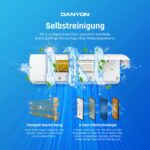 Danyon Split Klimaanlage 12000 BTU leise Kühlen Entfeuchten Timer Fernbedienung – Bild 5