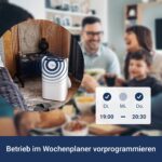 SUNTEC Mobile Klimaanlage 12000 BTU WiFi leise Kühlen Entfeuchten Timer Fernbedienung – Bild 5